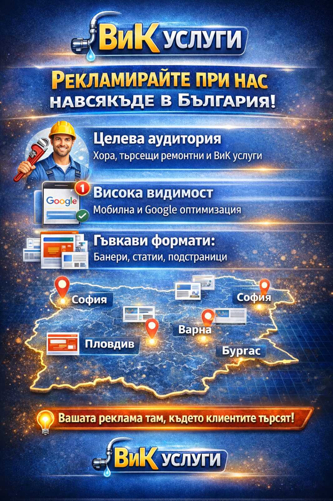 Рекламирайте при нас